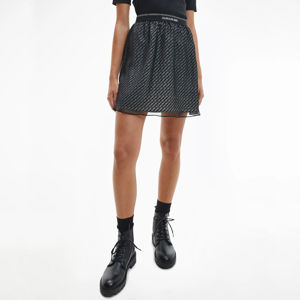 Calvin Klein dámská černá sukně - S (0GJ)